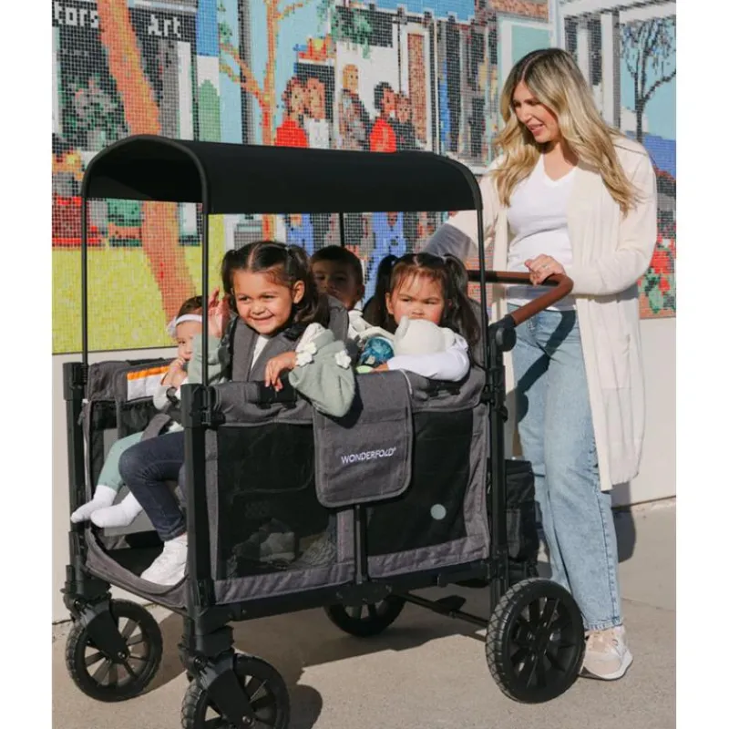 wonderfold__w_luxe_pro_qu_SKUGz39aHVl_3.webp WonderFold Wagon Stroller Wonderfold - W4 Luxe Pro Quad Stroller For 4 Kids, Charcoal Gray Fashion