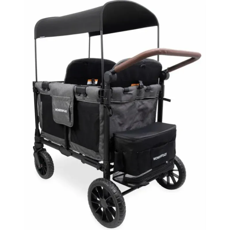 wonderfold__w_luxe_pro_qu_SKUGz39aHVl_5.webp WonderFold Wagon Stroller Wonderfold - W4 Luxe Pro Quad Stroller For 4 Kids, Charcoal Gray Fashion