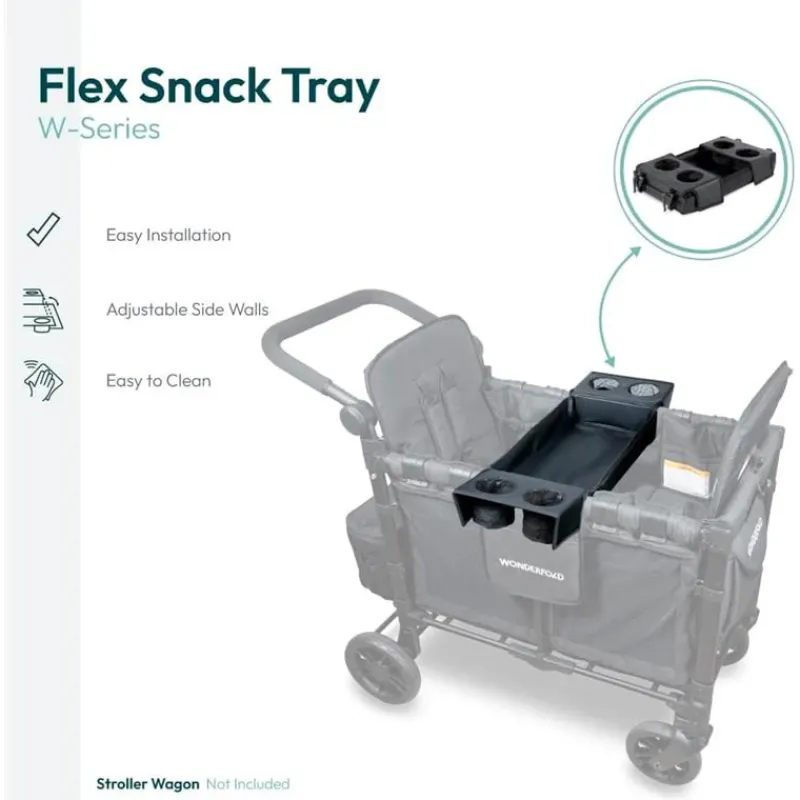 wonderfold__wonderfold_fl_SKUvT4rh7Z6_1.webp WonderFold Wagon Stroller Wonderfold - Wonderfold Flex Snack Tray For W1/W2 Best