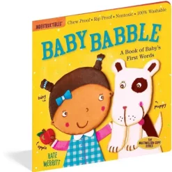 Workman Publishing Indestrutibles Baby Babble Book Clearance