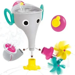 Yookidoo - brinquedo de banho FunElefun Fill 'N' Sprinkle, cinza Fashion