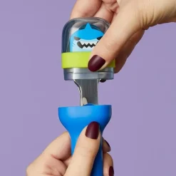 Zoku - Kids Pocket Utensil Set, Shark Hot