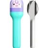 Zoku - Kids Pocket Utensil Set, Unicorn Best