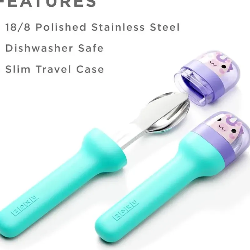 zoku__kids_pocket_utensil_SKUr1yUTU9Y_5.webp Zoku - Kids Pocket Utensil Set, Unicorn Best