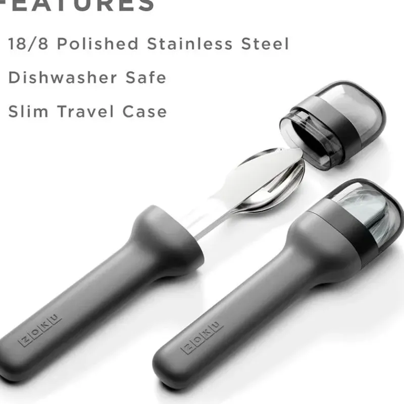 zoku__pocket_utensil_set__SKULDSDNUAy_5.webp Zoku - Pocket Utensil Set, Charcoal Discount
