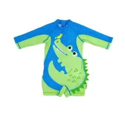 Zoocchini - Baby One Piece Surf Suit, Aidan The Alligator Outlet