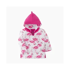 Zoocchini - Baby Terry Swim Coverup Upf50+, Flamingo Online
