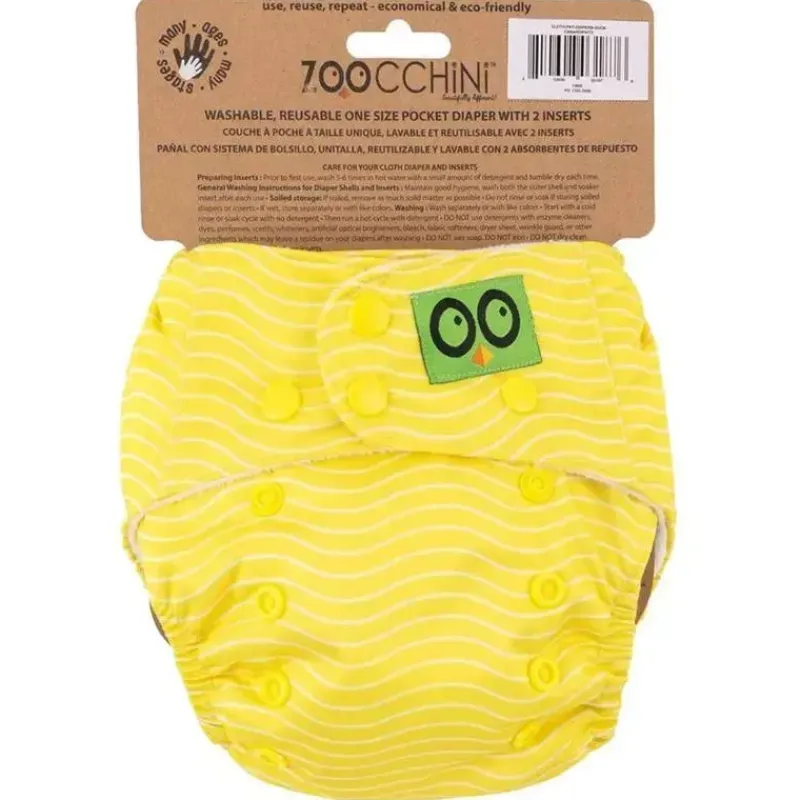 zoocchini__pato_de_fralda_SKUkcjQIx5k_1.webp Zoocchini - Pato de fralda de pano com 2 unidades de inserção tamanho único Hot